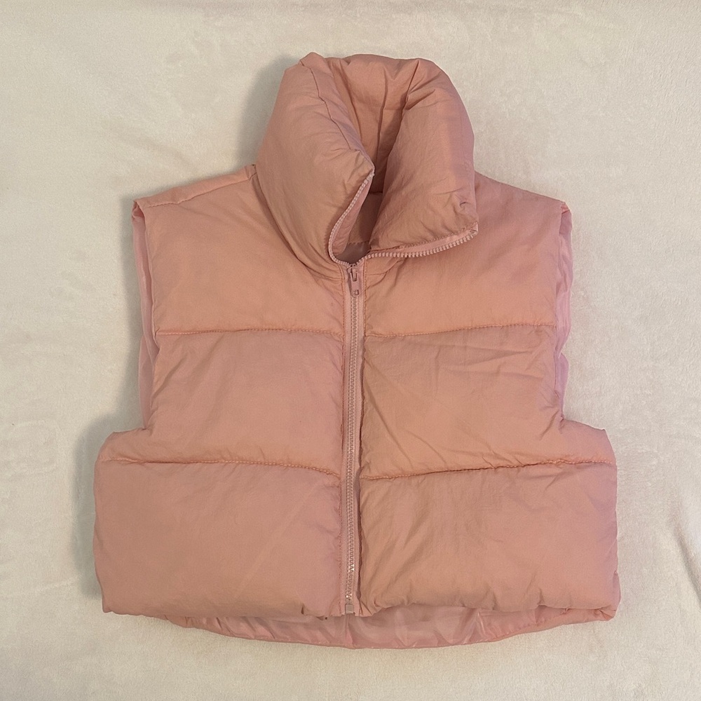 Pink Puffer Vest